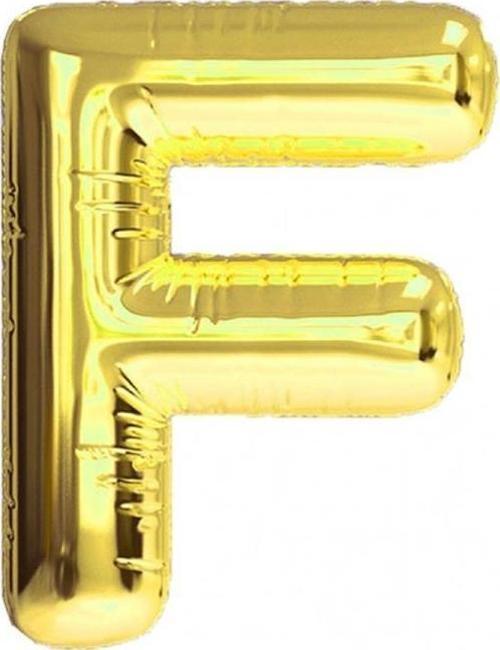 Folyo Balon 100 Cm Harf Şişirilmemiş Altın (F Harfi) 02130