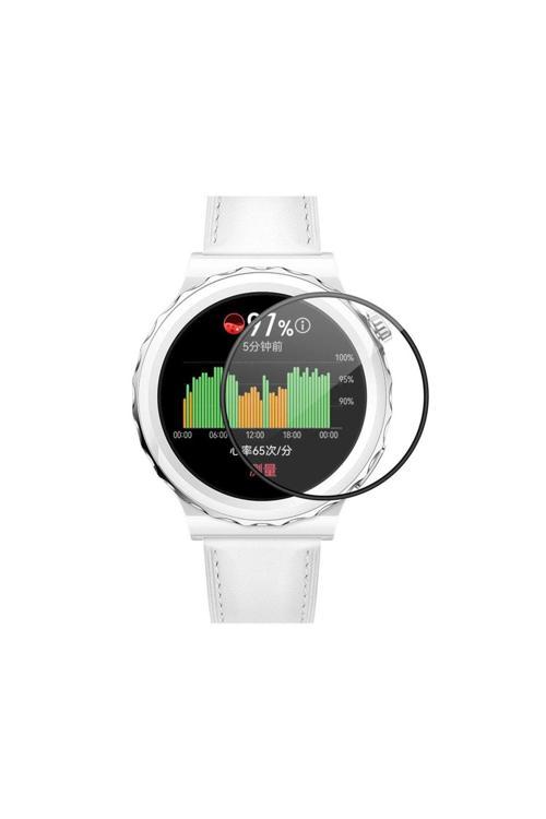 Huawei Gt3 Pro 43MM Ekran Koruyucu 3D Kavisli Full Kaplama Pmma