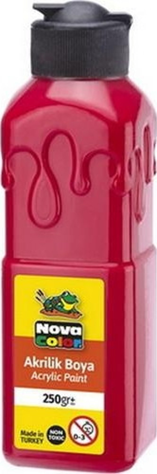 Akrilik Boya 250 Gram Kırmızı Nc-3011