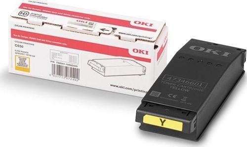 C650 6.000 Sayfa Kapasiteli Yellow Sarı Toner 9006129