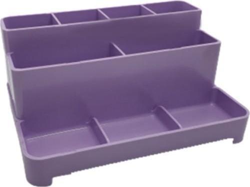 Masa Üstü Organizer Kalemlik Pastel Mor Klm202