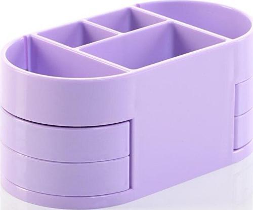 Masa Üstü Organizer Kalemlik Pastel Mor Klm203