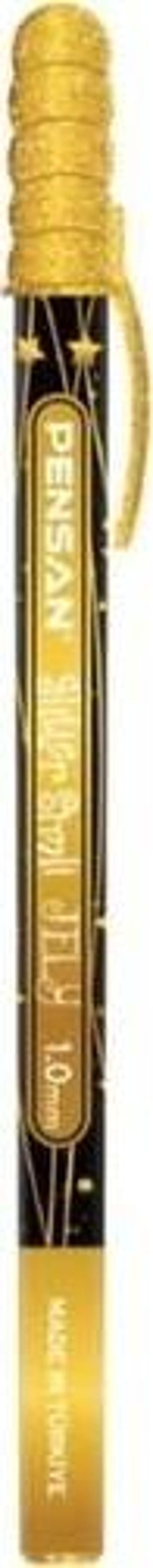 Jel Tükenmez Kalem Jely Glitter Simli Altın 2800 (12 Li Paket)