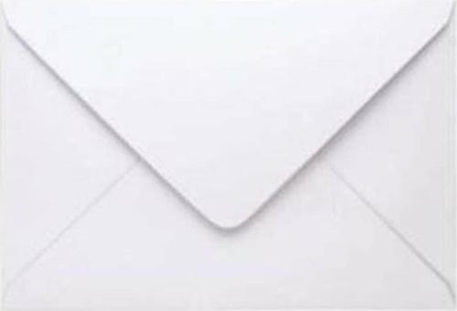 Kare Mektup Zarfı Silikonlu 11.4X16.2Cm 110 Gram 30008008 (500 Lü Paket)