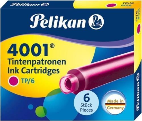 Dolma Kalem Kartuşu Küçük Pembe 4001 (6 Lı Paket)