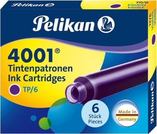 Dolma Kalem Kartuşu Küçük Violet Mor 4001 (6 Lı Paket)