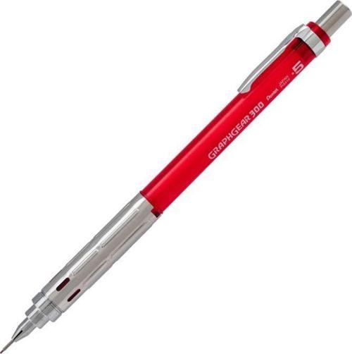 Teknik Çizim ve Yazı İçin Vesatil Kalem 0.5 Mm Kırmızı Graphgear 300