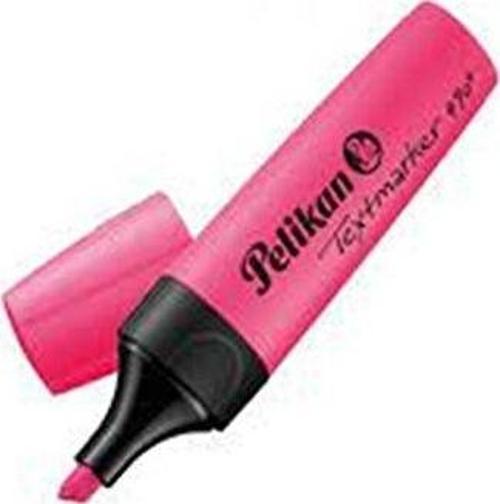 Fosforlu Kalem İşaret Kalemi Pastel Pembe 490 (10 Lu Paket)