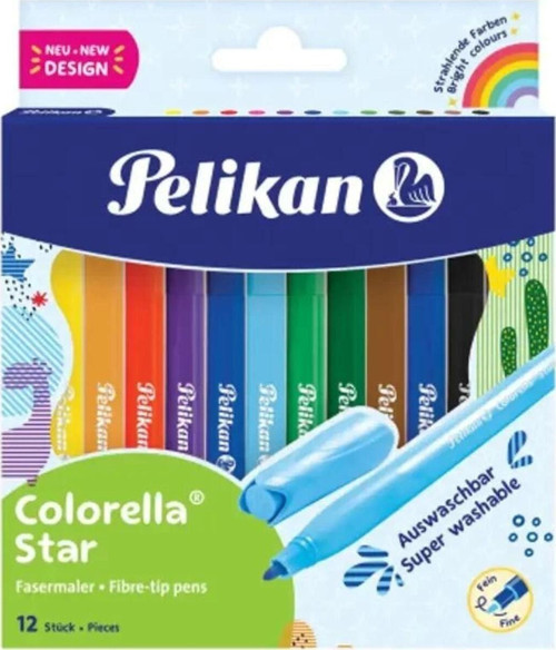 Keçeli Kalem Colorella 12 Renk 822305