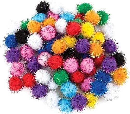 Pom Pom Metalik 20 Mm 50 Li 4483