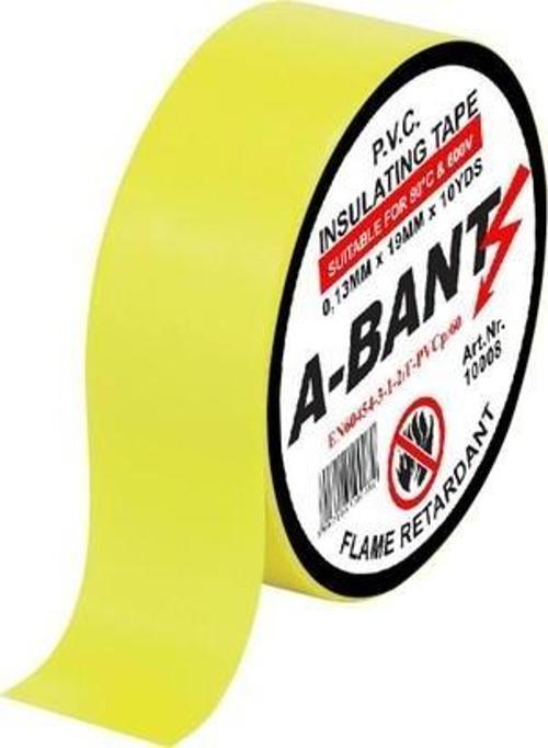 Elektrik Bandı Gold Akrilik Renkli 19X10 Sarı 20124 (10 Lu Paket)