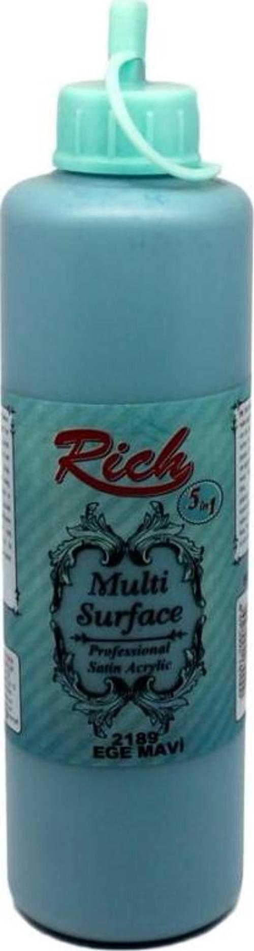 Akrilik Boya Multi Surface 500 Cc Ege Mavi 500-2189