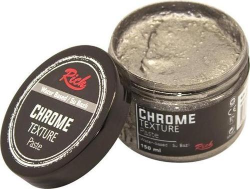Chrome Texture Paste Antik Gümüş 9216