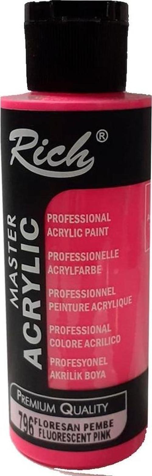 Akrilik Boya 120 Cc Fosforlu Pembe 120-796
