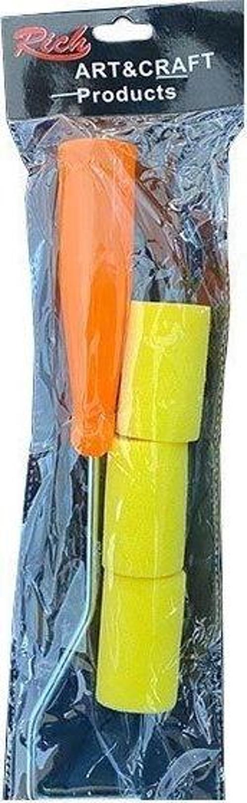 Sarı Sünger Metal Sap Rulo Set 11232