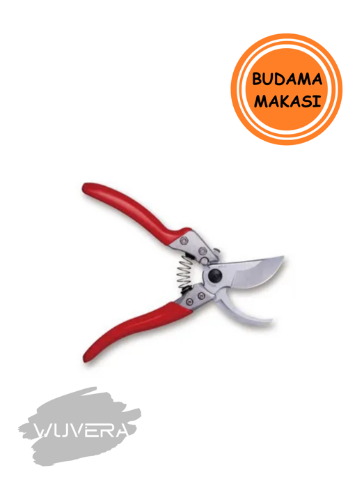 Çelik Ağızlı Bağ Budama Makası – Keskin ve Ergonomik Budama Yardımcınız