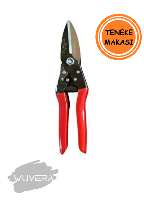 Teneke Makası – Ergonomik ve Keskin Metal Kesme Aleti