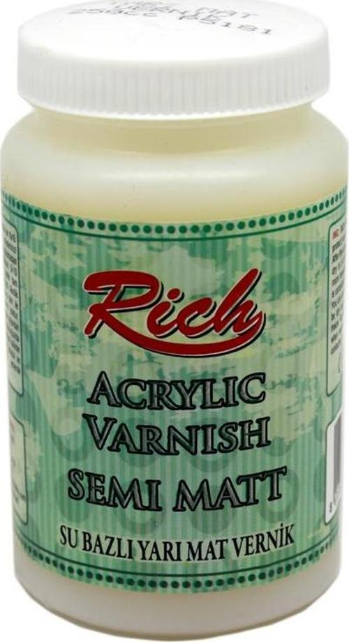 Vernik Su Bazlı Yarı Mat  250 Cc 250-2521
