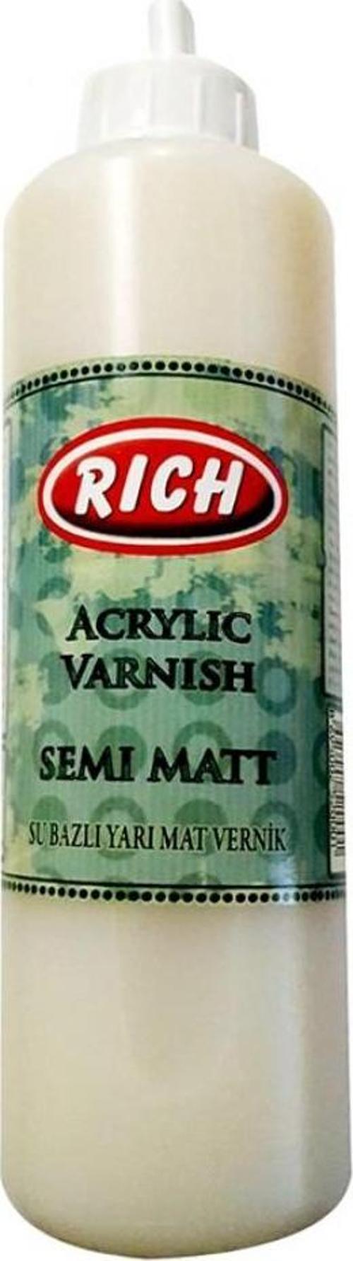 Vernik Su Bazlı Yarı Mat 500 Cc 500-2521