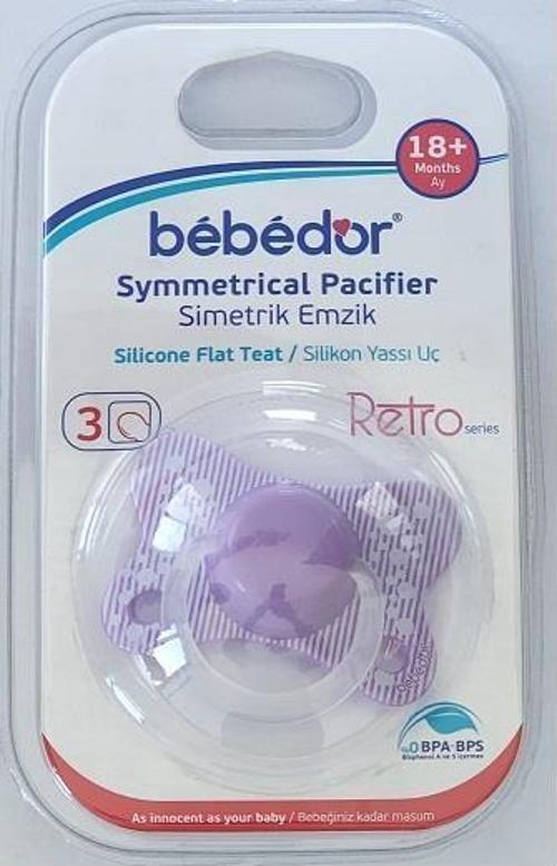 18 + Simetrik Emzik Silikon Yassı Uç