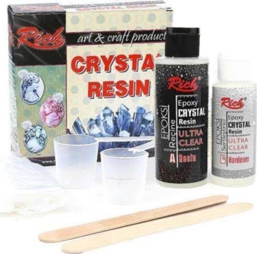 Kristal Reçine 130 + 65 Cc Şeffaf 195-1670