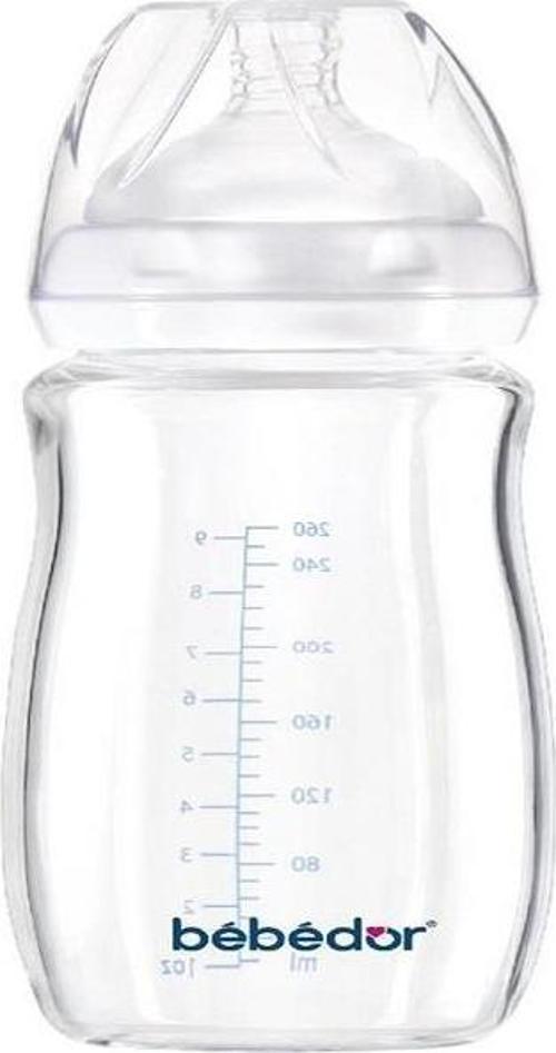 Isıya Dayanıklı Cam Biberon 260 Ml 3 Ay+