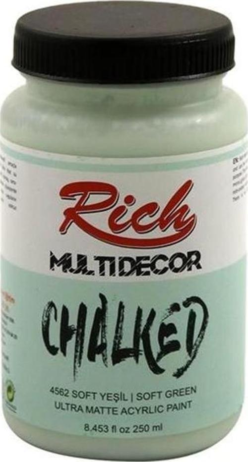 Multi Decor Chalked Akrilik Boya 250Cc Soft Yeşil MDC-250-4562