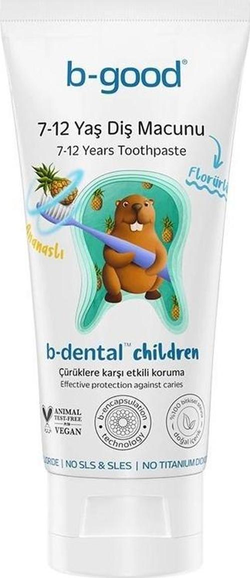 Diş Macunu 7-12 Yaş b-dental Children Florürlü 50 ml