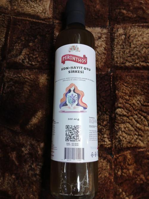 Neşe Natural Kadın-Hayıt Otu Sirkesi 500 ml Cam Şise