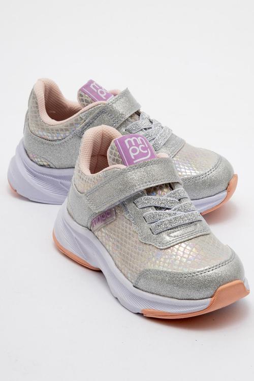 Kız Çocuk Gümüş Spor Ayakkabı