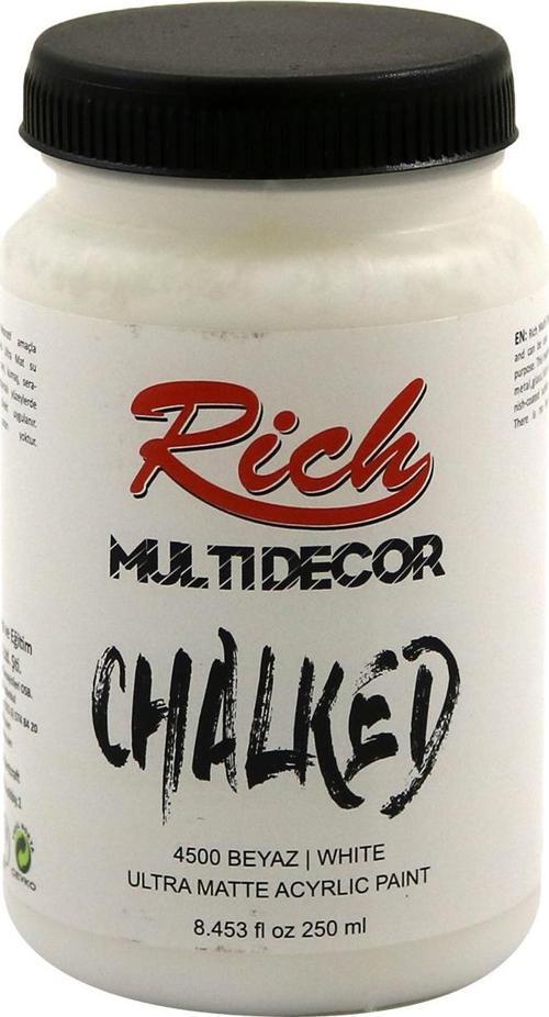 Multi Decor Chalked Ultra Mat Akrilik Boya 250 Cc Beyaz 4500