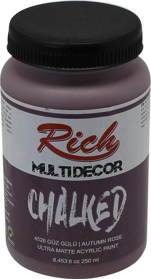 Multi Decor Chalked Ultra Mat Akrilik Boya 250 Cc Güzgülü 4526