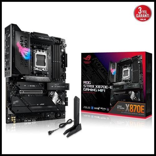 Rog Strıx X870e-e Gamıng Wıfı, 4xddr5, 5xm.2, Hdmı, Dp, Type-c, Pcıe 5.0, 2xwi-fi 7, Bluetooth