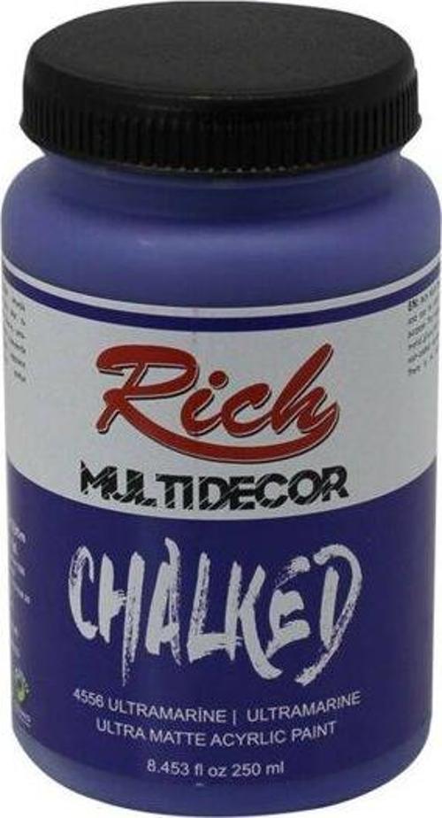 Multi Decor Chalked Ultra Mat Akrilik Boya 250 Cc Ultramarine 4556