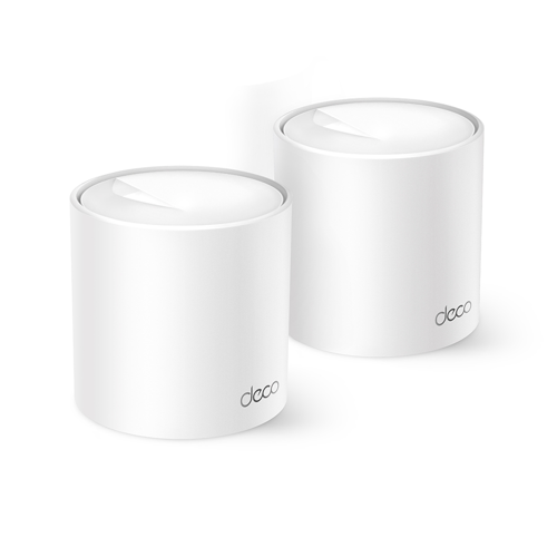 TP-LINK DECO-X10, AX1500, İkili Mesh, 130-1201Mbps Dual Band, WiFi6, 2Port Gigabit Lan, 360m2 kapsama Alanı, Router, Gen