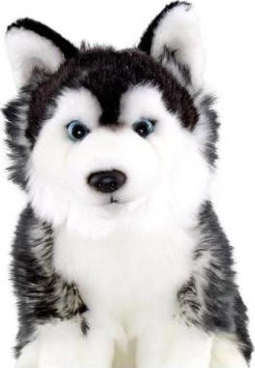 Neco Oyuncak Floppy Siyah Husky 28 Cm
