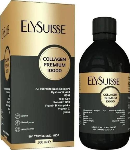 Collagen Premium 10000 Sıvı Takviye Edici Gıda 500 ml