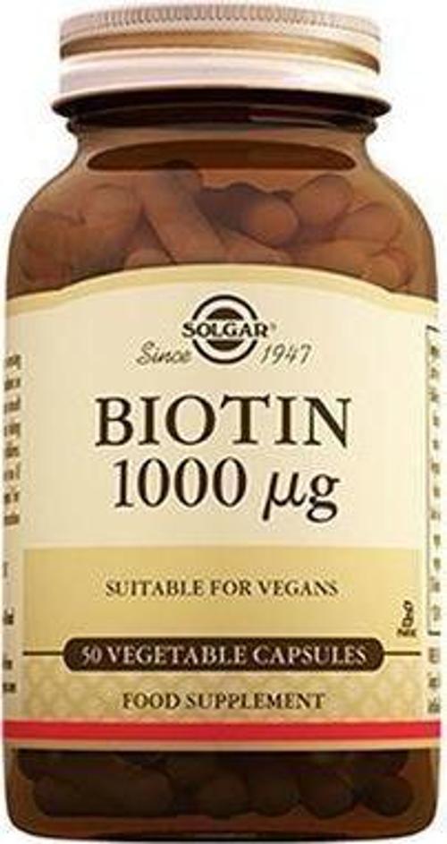 Biotin 1000 mcg 50 kapsül