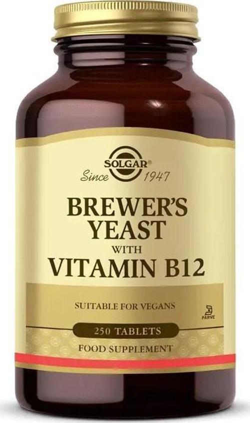 Brewer´S Yeast With Vitamin B12 250 Tablet