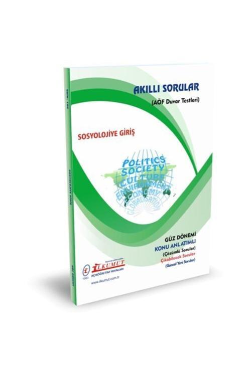 İlkumut Yayınları - Sosyolojiye Giriş - (Konu Anlatımlı ve  Çözümlü Sorular)