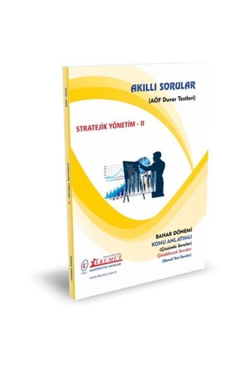 İlkumut Yayınları - Stratejik Yönetim - II- (Konu Anlatımlı ve Çözümlü Sorular)