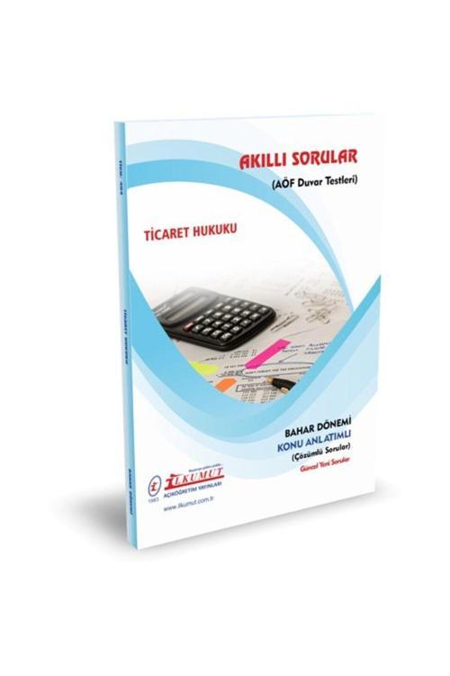 İlkumut Yayınları - Ticaret Hukuku - (Konu Anlatımlı ve  Çözümlü Sorular)
