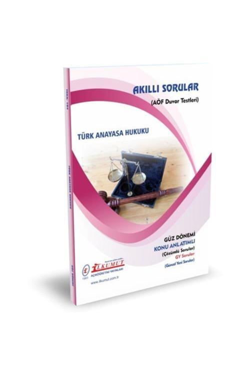 İlkumut Yayınları - Türk Anayasa Hukuku - (Konu Anlatımlı ve  Çözümlü Sorular)