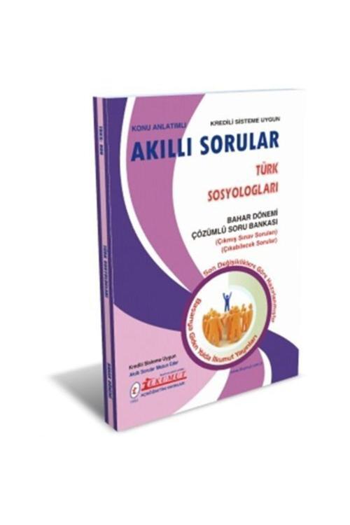 İlkumut Yayınları - Türk Sosyologları - (Konu Anlatımlı ve  Çözümlü Sorular)