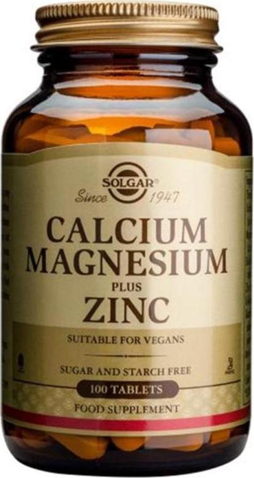 Calcıum Magnesium Plus Zinc 100 Tablet