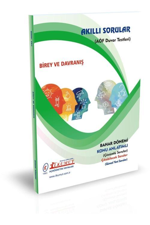 İlkumut Yayınları - Birey ve Davranış - (Konu Anlatımlı ve Çözümlü Sorular)
