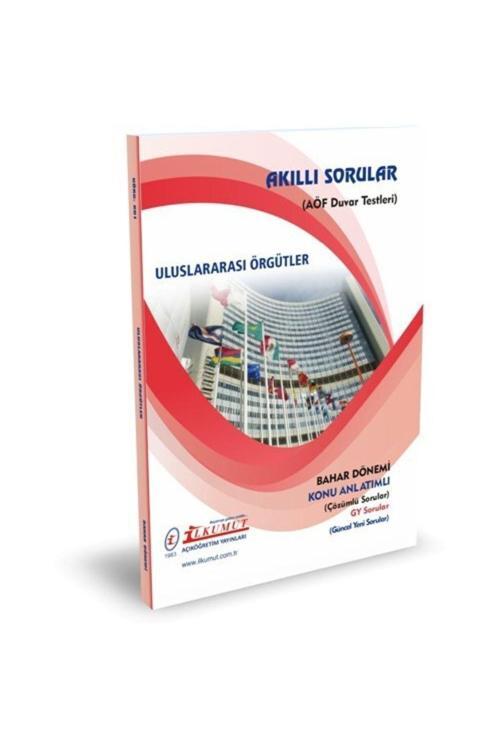 İlkumut Yayınları - Uluslararası Örgütler - (Konu Anlatımlı ve Çözümlü Sorular)
