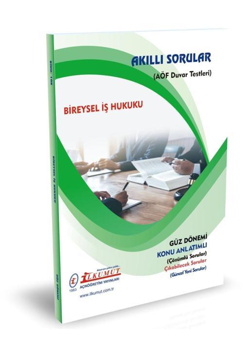 İlkumut Yayınları - Bireysel İş Hukuku - (Konu Anlatımlı ve  Çözümlü Sorular)
