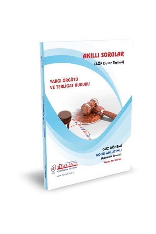 İlkumut Yayınları - Yargı Örgütü ve  Tebligat Hukuku - (Konu Anlatımlı ve  Çözümlü Sorular)