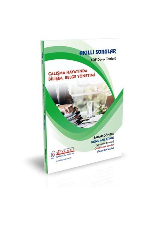 İlkumut Yayınları - Çalışma Hayatında Bilişim, Belge Yönetimi (Konu Anlatımlı ve Çözümlü Sorular)